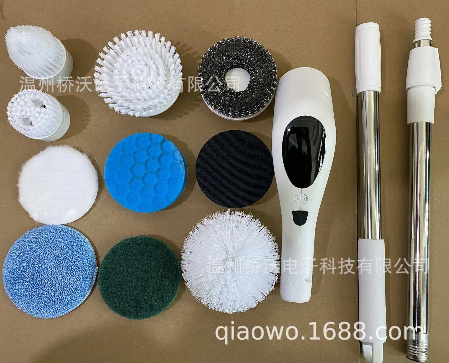 Electric Spin Scrubber – Cordless Power Brush for Deep Cleaning - The Electronics Place